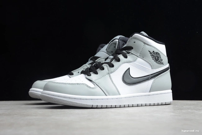 554724-092 Jordan Mid Grey AIR 1 Light Smoke 1206